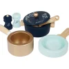 Wooden Pots & Pans Cooking Set