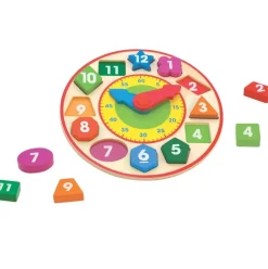Wooden Shape Sorting Clock