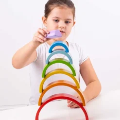 Wooden Stacking Rainbow