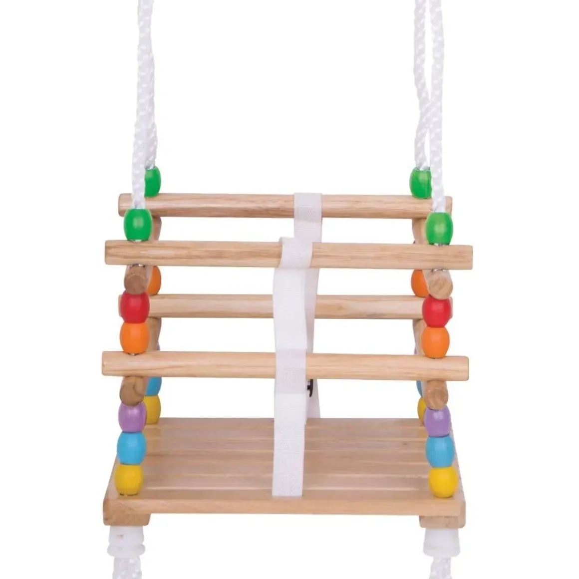 Wooden Toddler Cradle Swing