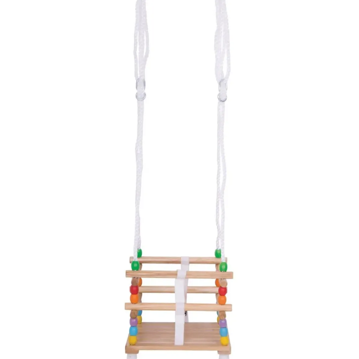 Wooden Toddler Cradle Swing