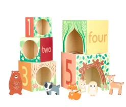 Woodland Animal Stacking Cubes